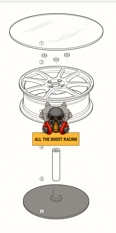 Build A Wheel Table Kit